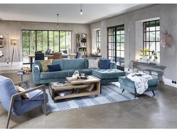 Salontafel METALO - Railway Brown Hout 3 Salontafel METALO - Railway Brown Hout - Afbeelding 3