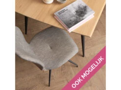 Eetkamerstoel, Draaibaar Grijs -Zuiver || RICHMOND Verkoop 10099 deba meubelen woonkamer moods mood 91