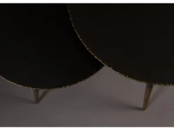 Bijzettafel Set Van 2 STALWART - Gunmetal Zwart -Zuiver || RICHMOND Verkoop 11313 deba meubelen woonkamer dutchbone stalwart