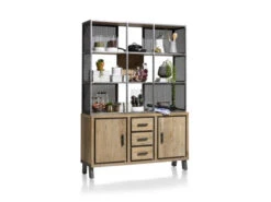 Kast Buffetkast VITORIA - River Grey Hout