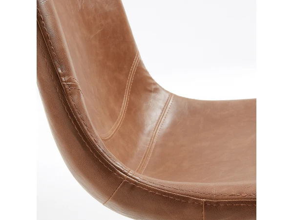 Stoel TRAP - Roestbruin Bruin 2 Stoel TRAP - Roestbruin Bruin - Afbeelding 2