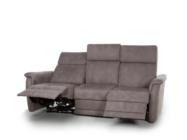 Zetel 3-zit Met 2 Elektrische Relaxen PAUL - Crutus Elephant Taupe 2 Zetel 3-zit Met 2 Elektrische Relaxen PAUL - Crutus Elephant Taupe - Afbeelding 2