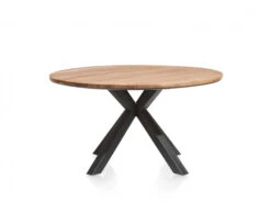 Eetkamertafel COLOMBO - Smoked Kikarhout Hout