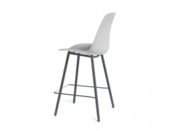 Barstoel BARCLAUDIO - Wit/Antraciet Wit -Zuiver || RICHMOND Verkoop 13945 deba meubelen woonkamer perfecta barclaudio