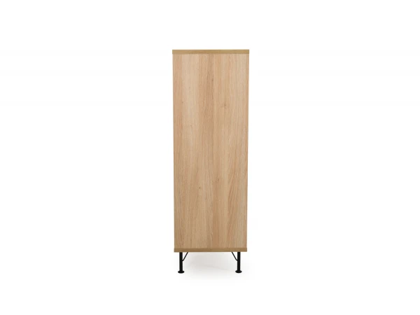 Kast Barkast FLOW - Eik/Zwart Zwart 6 Kast Barkast FLOW - Eik/Zwart Zwart - Afbeelding 6