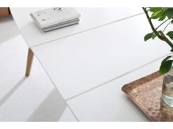 Tafel Uitrekbaar BESS - Wit/Eik Wit -Zuiver || RICHMOND Verkoop 15448 deba meubelen woonkamer tenzo bess