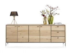 Dressoir FANEUR 240 Cm - Natural Oak Hout