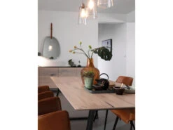 Eetkamertafel MASTER - White Wash Hout -Zuiver || RICHMOND Verkoop 17279 deba meubelen woonkamer frans bijnen master