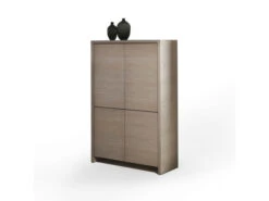 Kast Barkast MILAAN - Verweerd Grijs Hout