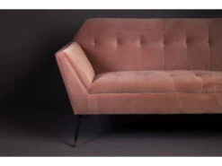 Zetel 2-zit KATE - Pink Clay Roze -Zuiver || RICHMOND Verkoop 18151 deba meubelen woonkamer dutchbone kate