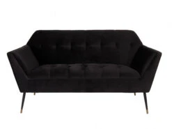 Zetel 2-zit KATE - Black Zwart