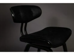 Stoel BLACKWOOD - Black Zwart -Zuiver || RICHMOND Verkoop 18326 deba meubelen woonkamer dutchbone blackwood