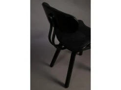 Stoel BLACKWOOD - Black Zwart -Zuiver || RICHMOND Verkoop 18327 deba meubelen woonkamer dutchbone blackwood