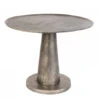 Salontafel BRUTE - Nickel Zilver