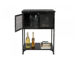 Kast Wandkast DENVER - Black Zwart