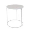 Zuiver Bijzettafel GLAZED - White Wit