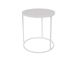 Zuiver Bijzettafel GLAZED - White Wit