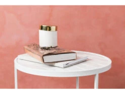 Zuiver Bijzettafel GLAZED - White Wit -Zuiver || RICHMOND Verkoop 18482 deba meubelen woonkamer zuiver glazed