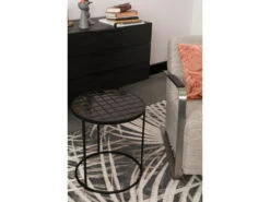 Zuiver Bijzettafel GLAZED - Black Zwart -Zuiver || RICHMOND Verkoop 18488 deba meubelen woonkamer zuiver glazed