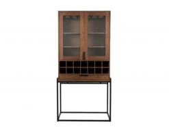 Zuiver Kast Wijnrek TRAVIS - Walnut Hout