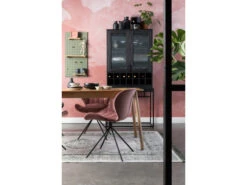 Zuiver Kast Wijnrek TRAVIS - Black Oak Zwart -Zuiver || RICHMOND Verkoop 18587 deba meubelen woonkamer zuiver travis