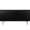 Zuiver Kast Dressoir TRAVIS - Black Oak Zwart