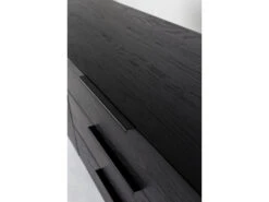 Zuiver Kast Dressoir TRAVIS - Black Oak Zwart -Zuiver || RICHMOND Verkoop 18605 deba meubelen woonkamer zuiver travis