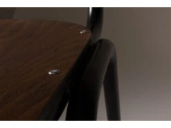 Stoel SCUOLA - Walnut Hout -Zuiver || RICHMOND Verkoop 18841 deba meubelen woonkamer dutchbone scuola