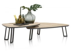 Salontafel DARWIN - Oack/Beach Hout -Zuiver || RICHMOND Verkoop 19026 deba meubelen woonkamer xooon darwin