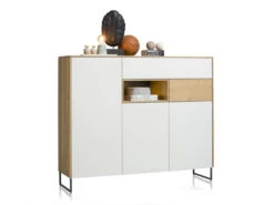 Dressette DARWIN - Oak/Beach Wit