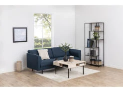 Kast Boekenrek SEAFORD - Paper Wild Oak Multicolor -Zuiver || RICHMOND Verkoop 19179 deba meubelen woonkamer actona seaford