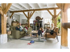 Salontafel FARMLAND - Oak Railway Brown Hout -Zuiver || RICHMOND Verkoop 19196 deba meubelen woonkamer henders amp hazel farmland