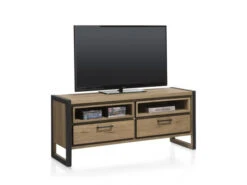 Tv-meubel METALO - Railway Brown Hout -Zuiver || RICHMOND Verkoop 19216 deba meubelen woonkamer henders amp hazel metalo