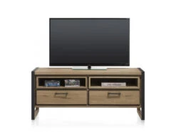 Tv-meubel METALO - Railway Brown Hout -Zuiver || RICHMOND Verkoop 19217 deba meubelen woonkamer henders amp hazel metalo