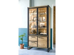 Kast Vitrine METALO - Railway Brown Hout 6 Kast Vitrine METALO - Railway Brown Hout -Zuiver || RICHMOND Verkoop 19220 deba meubelen woonkamer henders amp hazel metalo