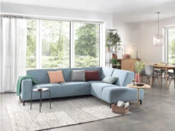 Hoekzetel TOP - Cube Ocean Blue Blauw