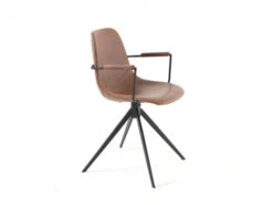 Draaibare Armstoel J515A - Vintage Cognac Bruin 8 Draaibare Armstoel J515A - Vintage Cognac Bruin -Zuiver || RICHMOND Verkoop 19882 deba meubelen woonkamer richter design j515a