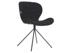 Zuiver Kuipstoel OMG - Black Zwart