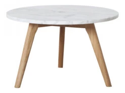Zuiver Salontafel WHITE STONE - Marble Wit