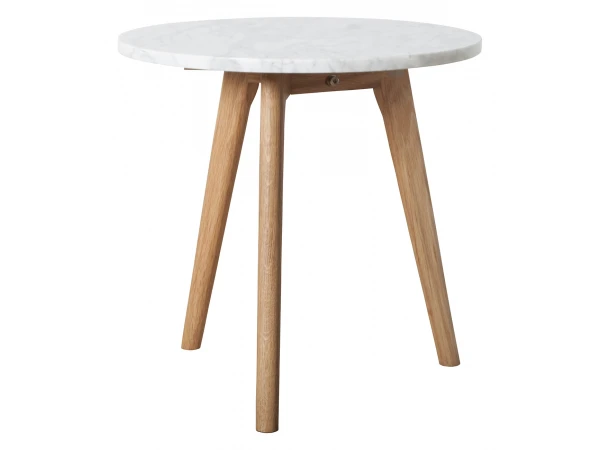 Zuiver Bijzettafel WHITE STONE - Marble Wit 1 Zuiver Bijzettafel WHITE STONE - Marble Wit