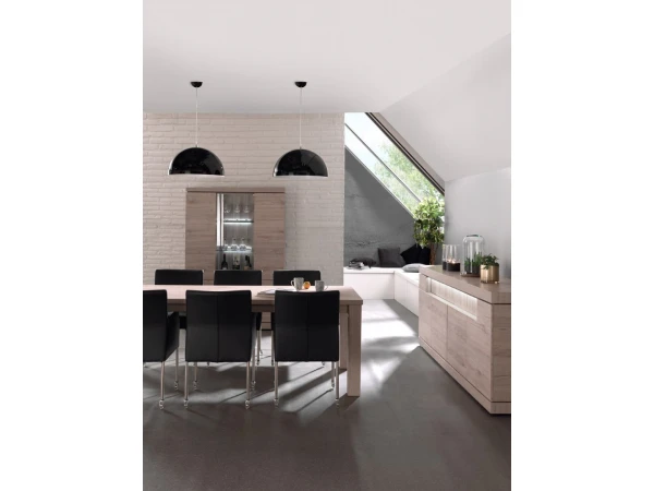 Dressoir ETNA Groot - Millenium Oak Light Grey Hout 2 Dressoir ETNA Groot - Millenium Oak Light Grey Hout - Afbeelding 2