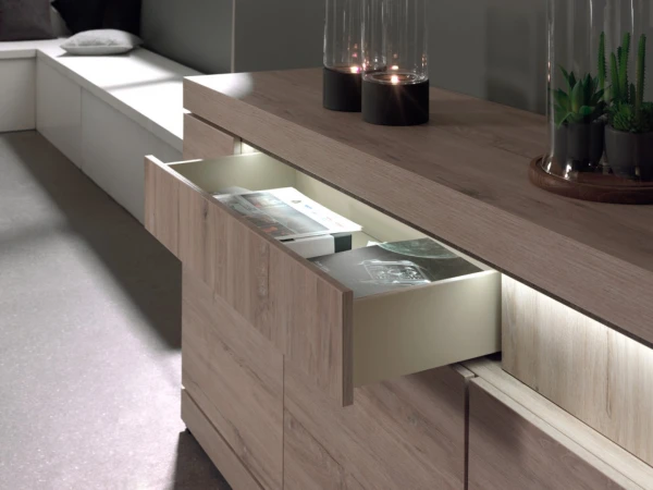 Dressoir ETNA Groot - Millenium Oak Light Grey Hout 3 Dressoir ETNA Groot - Millenium Oak Light Grey Hout - Afbeelding 3