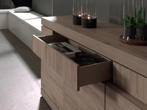 Dressoir ETNA Groot - Millenium Oak Light Grey Hout 4 Dressoir ETNA Groot - Millenium Oak Light Grey Hout - Afbeelding 4