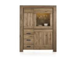 Kast Bergkast Incl. Led SANTORINI - Castle Sand Hout