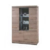 Vitrine ETNA - Millenium Oak Light Grey Hout
