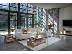 Bijzettafel PAVAROTTI - Hout/Zwart Hout -Zuiver || RICHMOND Verkoop 69648 deba meubelen hen amb 3x pavarotti gander hoek haard aan 2