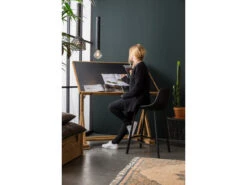 Barstoel FRANKY - Black Zwart -Zuiver || RICHMOND Verkoop 6993 deba meubelen