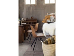 Kuipstoel FRANKY - Brown Bruin -Zuiver || RICHMOND Verkoop 7017 deba meubelen