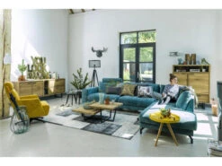 Salontafel DENMARK - Oak Railway Brown Hout -Zuiver || RICHMOND Verkoop 7513 deba meubelen woonkamer xooon denmark