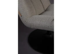 Loungezetel BAR - Light Grey Lichtgrijs -Zuiver || RICHMOND Verkoop 8530 deba meubelen woonkamer dutchbone bar